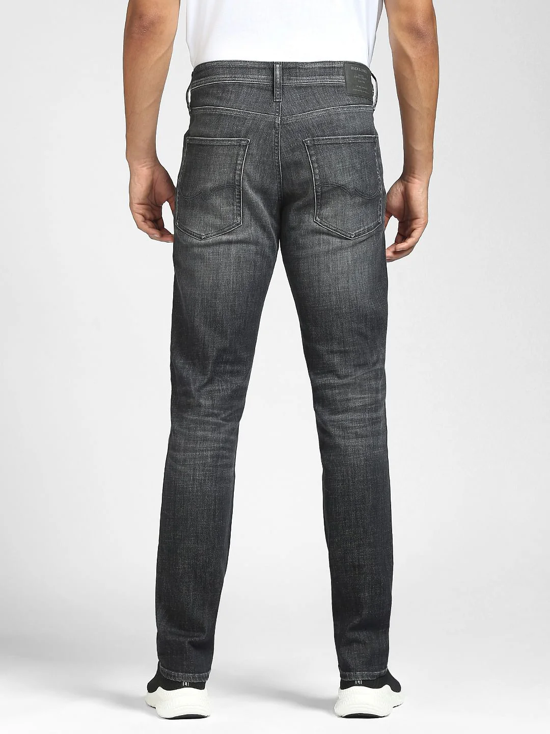 Black Low Rise Ben Ripped Skinny Jeans - Image 4