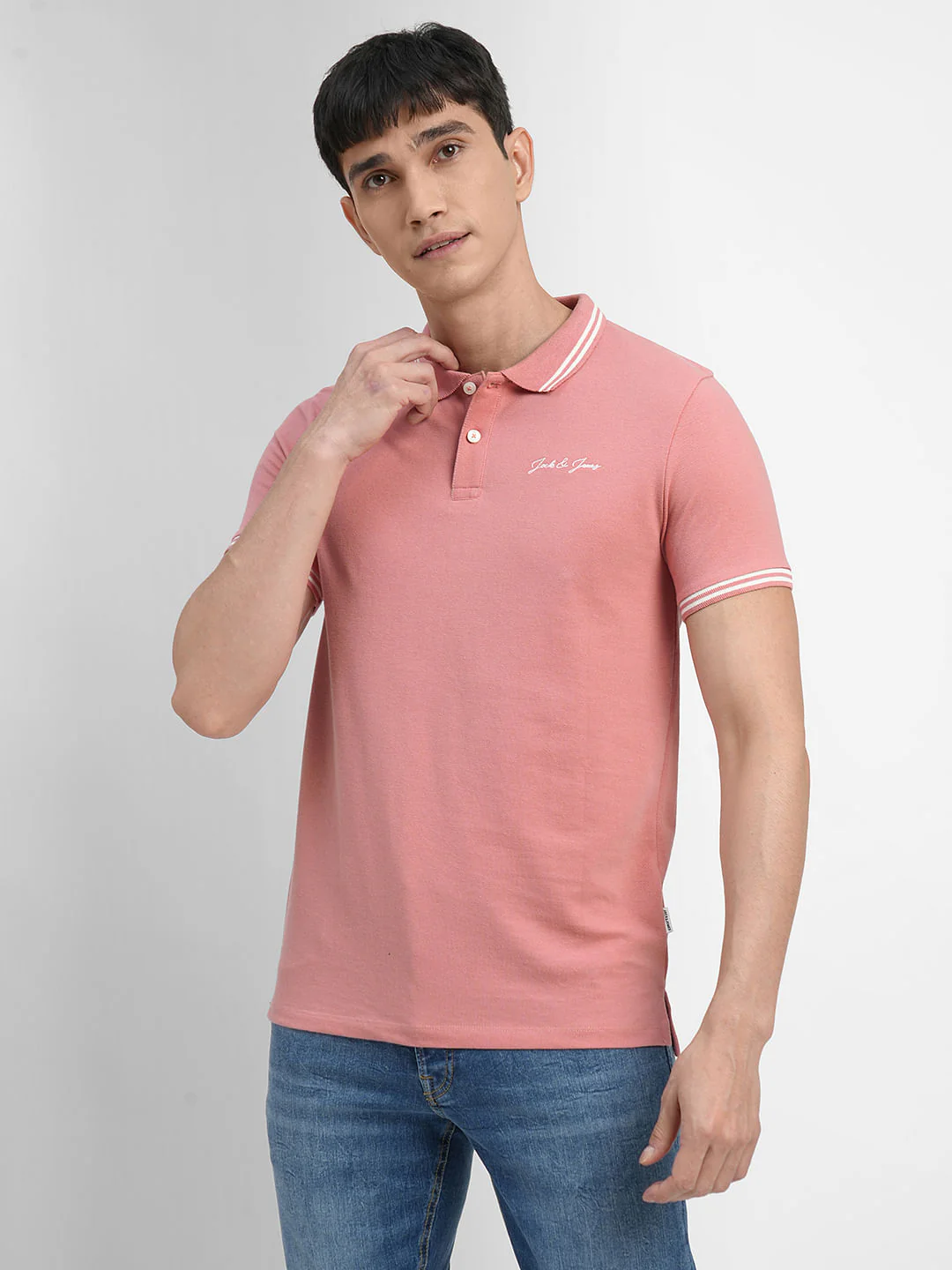 Pink Polo T-shirt - Image 2