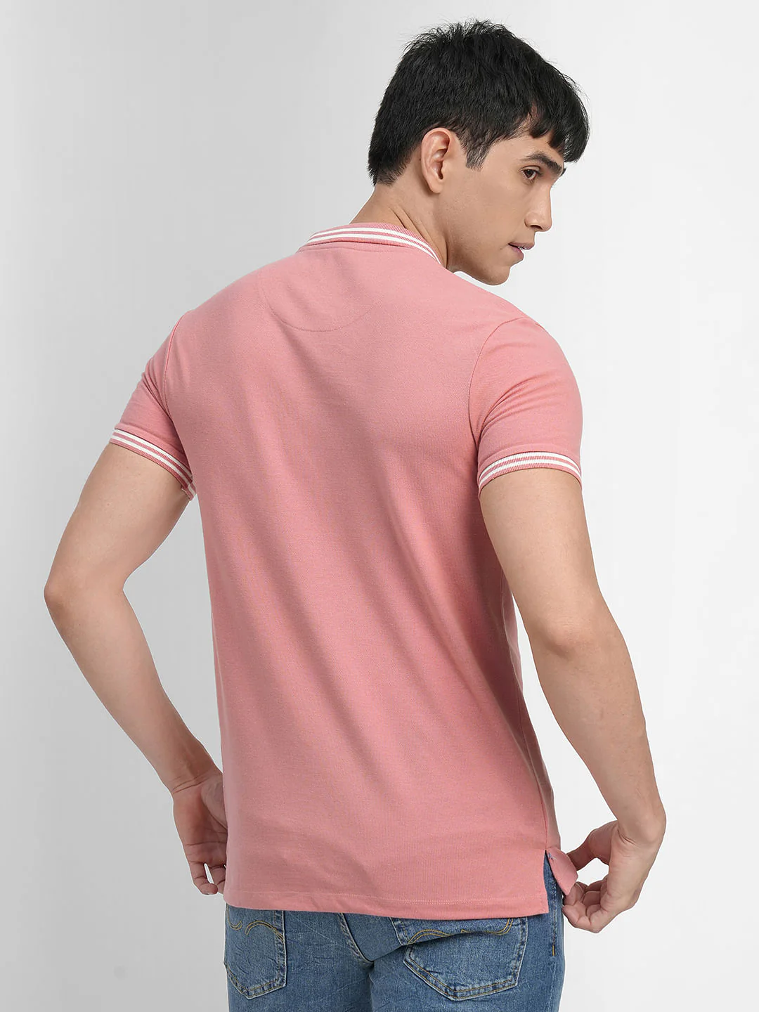 Pink Polo T-shirt - Image 4