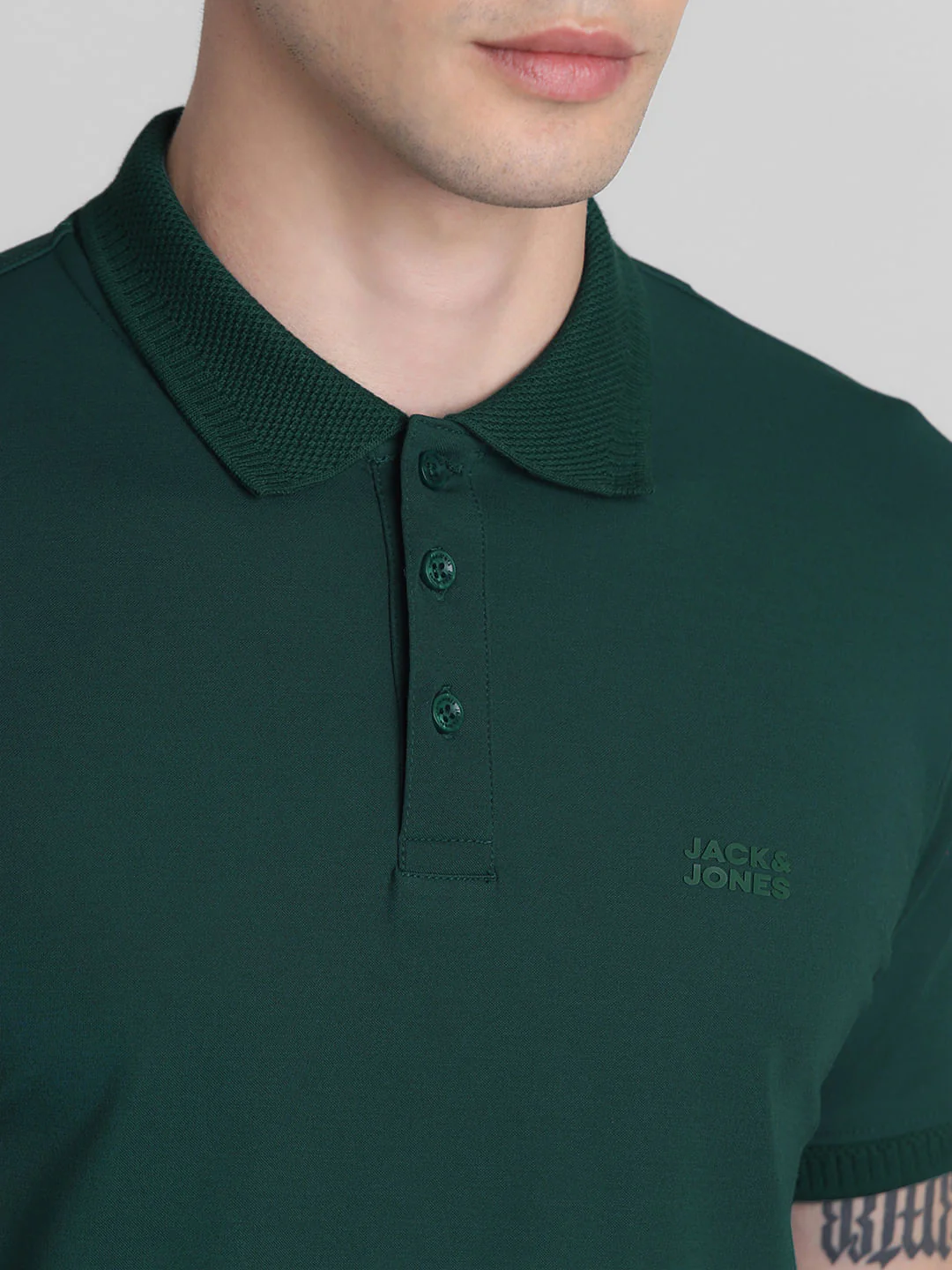 Dark Green Polo T-shirt - Image 5