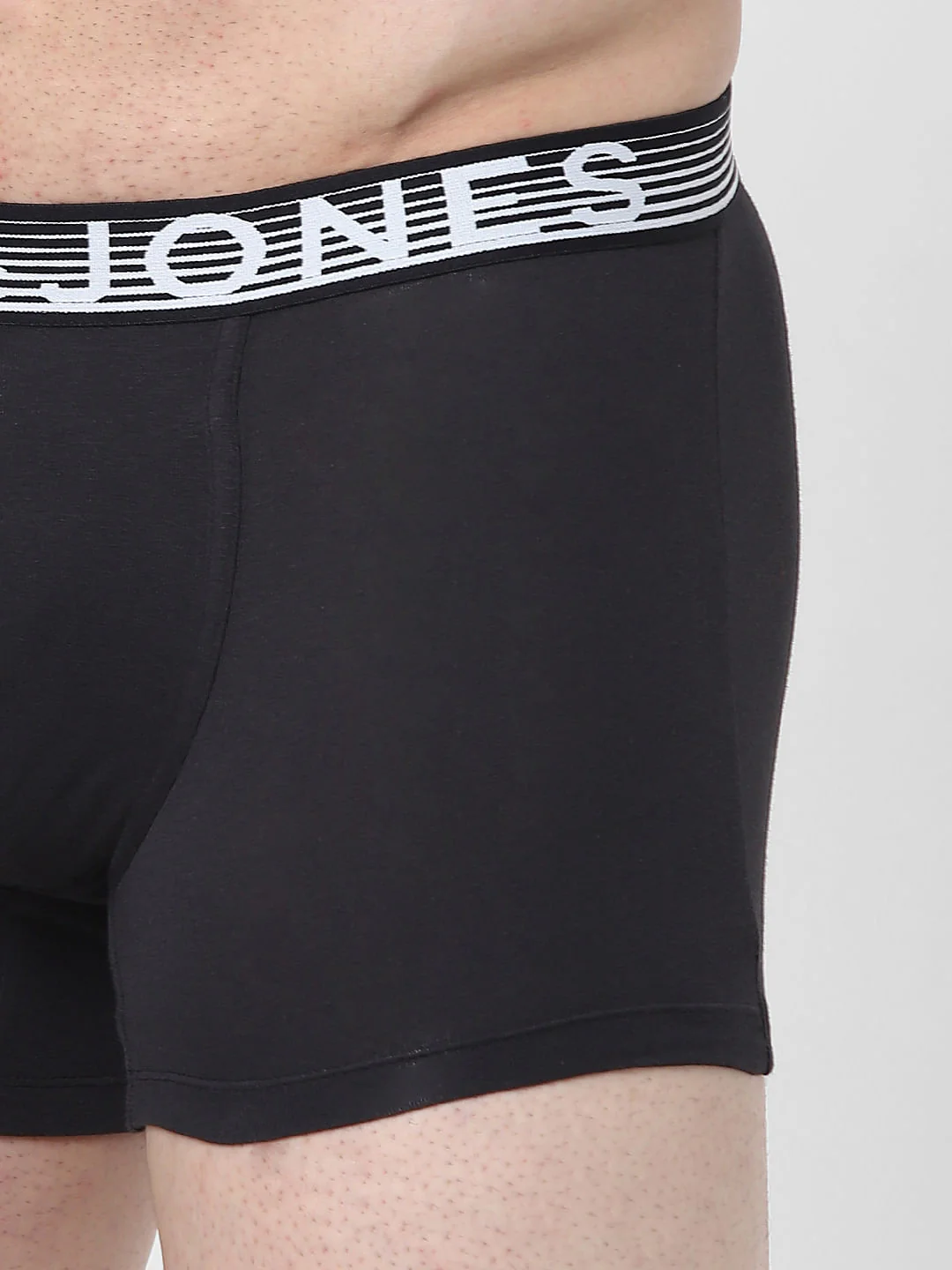 Black Logo Print Trunks - Image 4