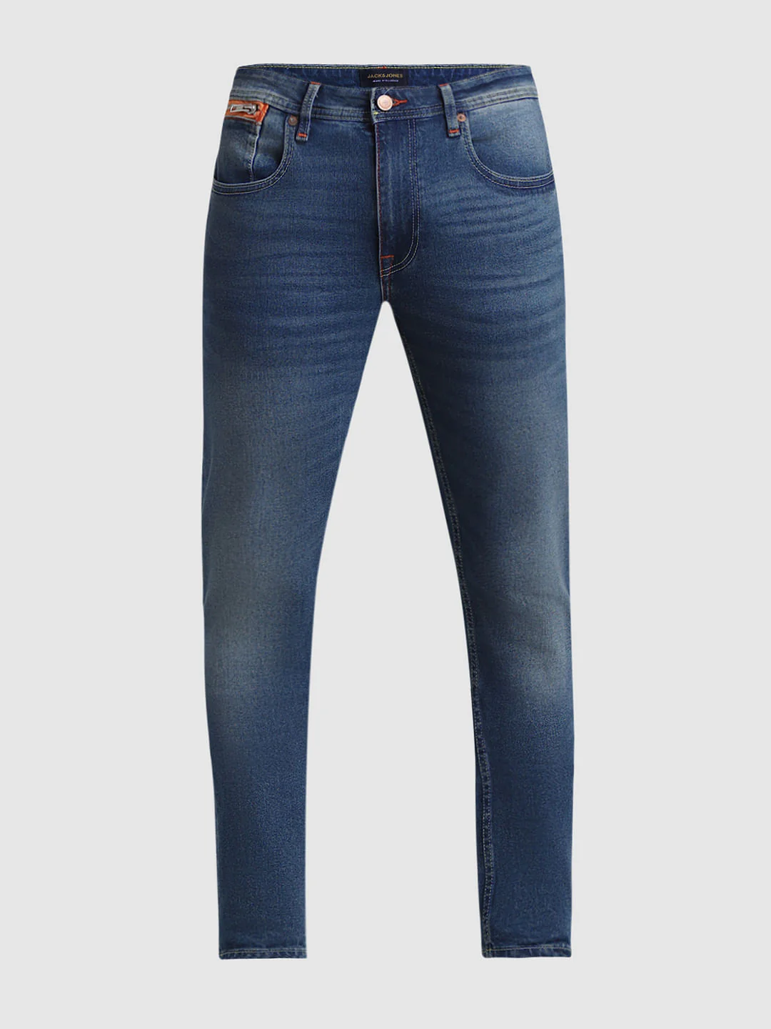 Blue Low Rise Ben Skinny Fit Jeans - Image 7