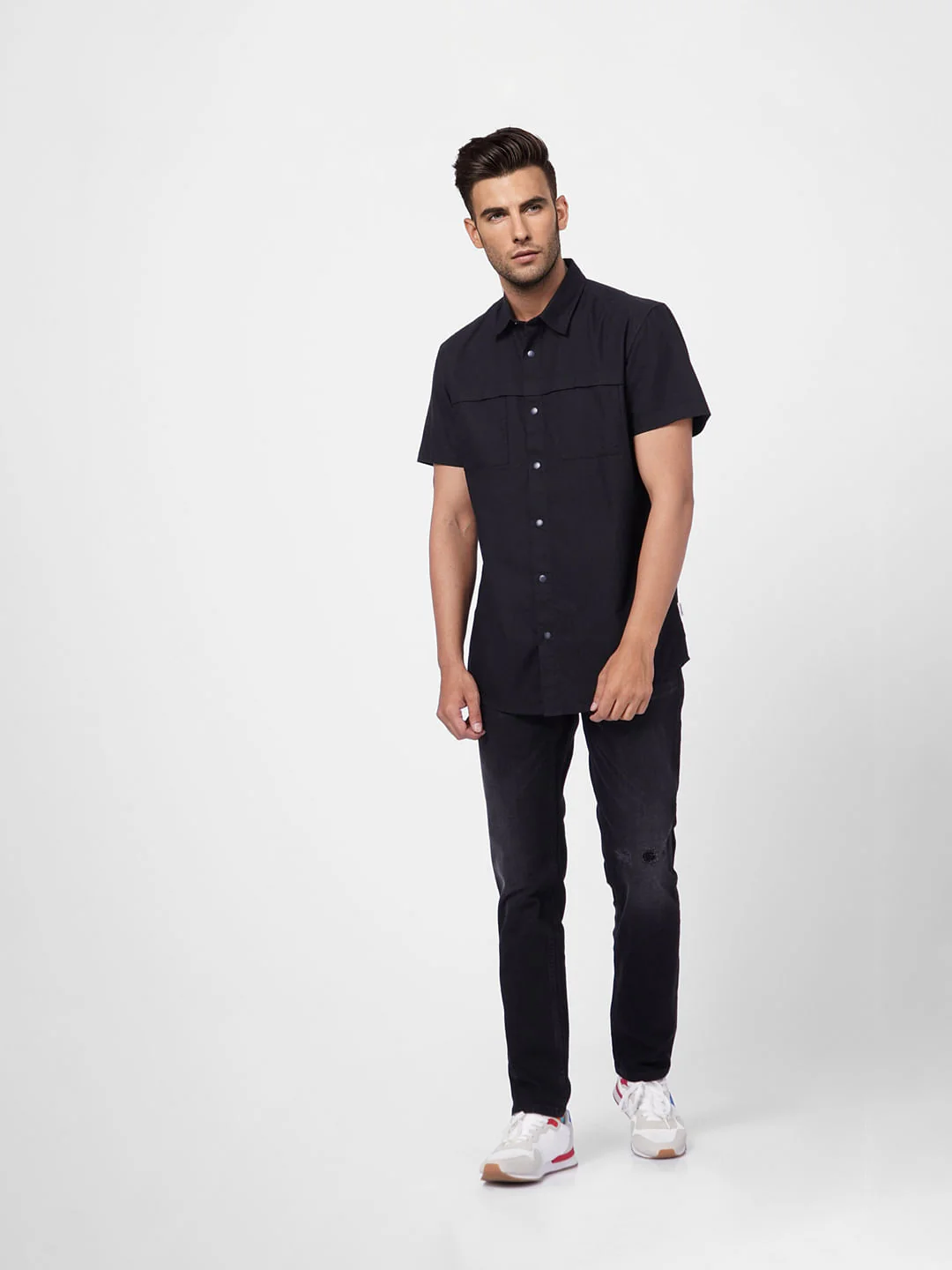 Black Short Sleeves Shirt - Image 6