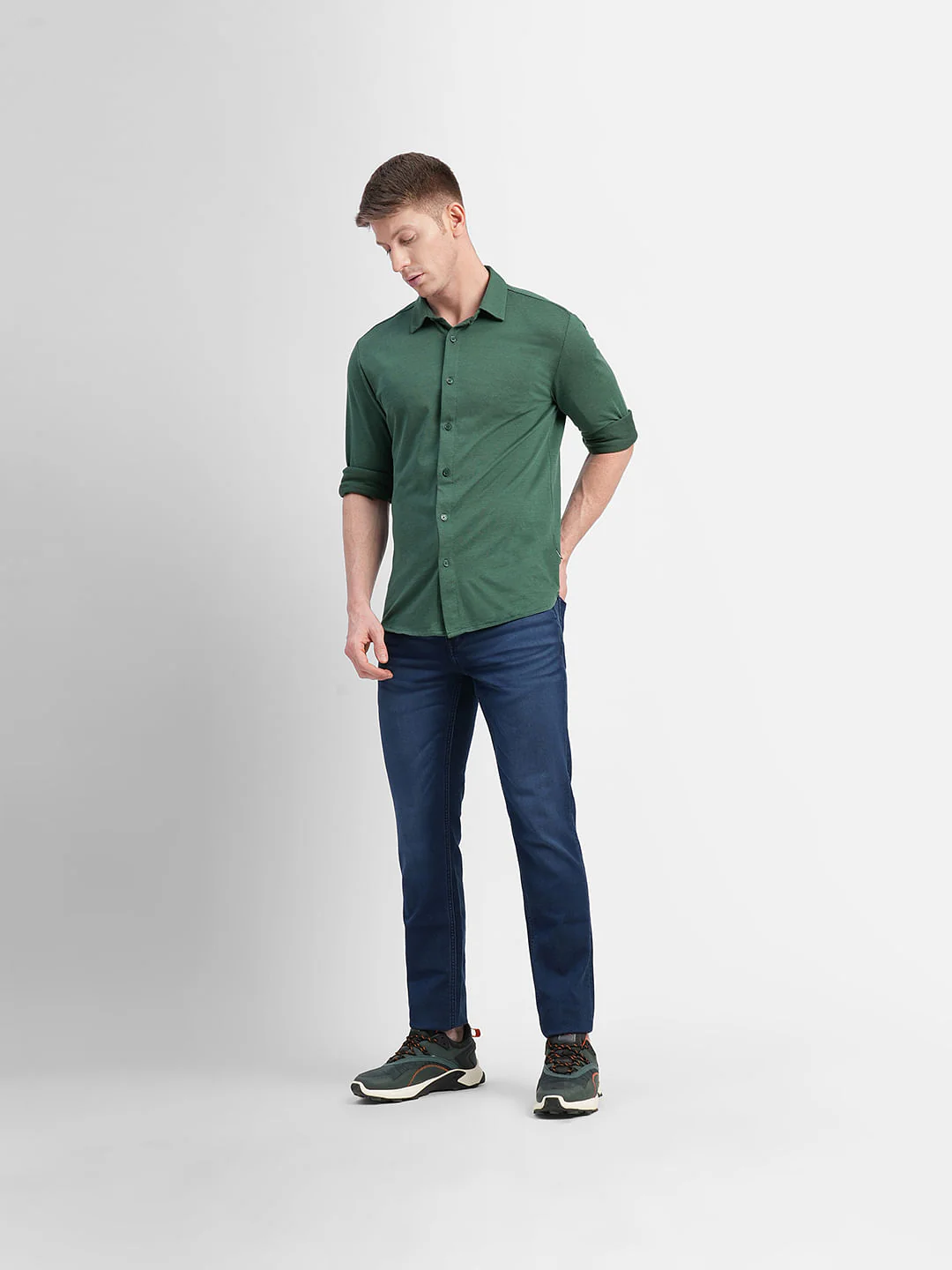 Green Full Sleeves Shirt - Image 6