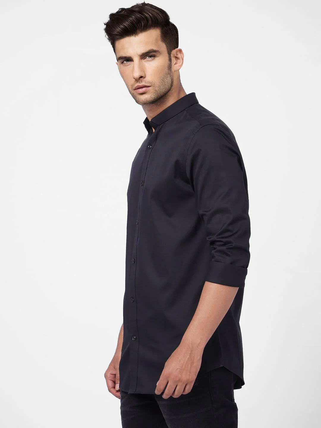 Black Full Sleeves Shirt - Image 3