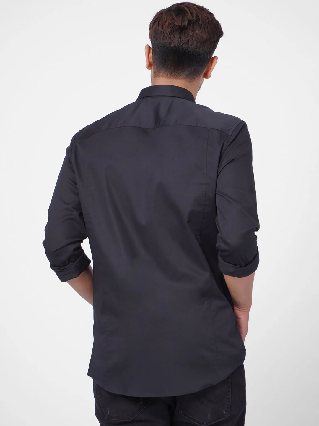 Black Full Sleeves Shirt - Image 4