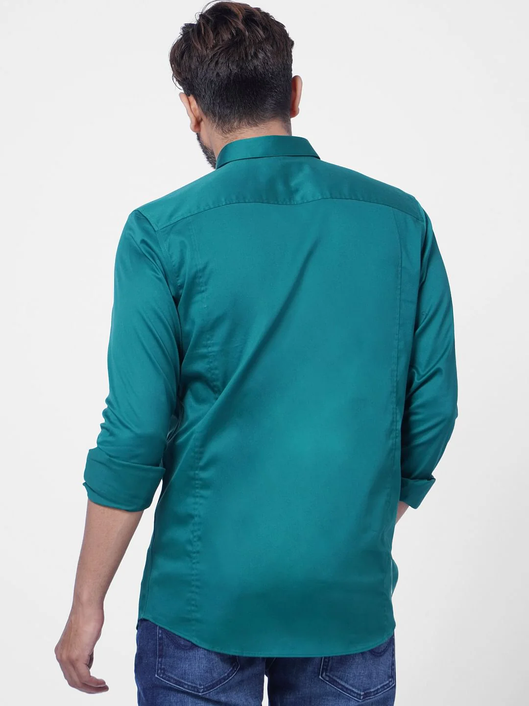 Green Full Sleeves Shirt - Image 4
