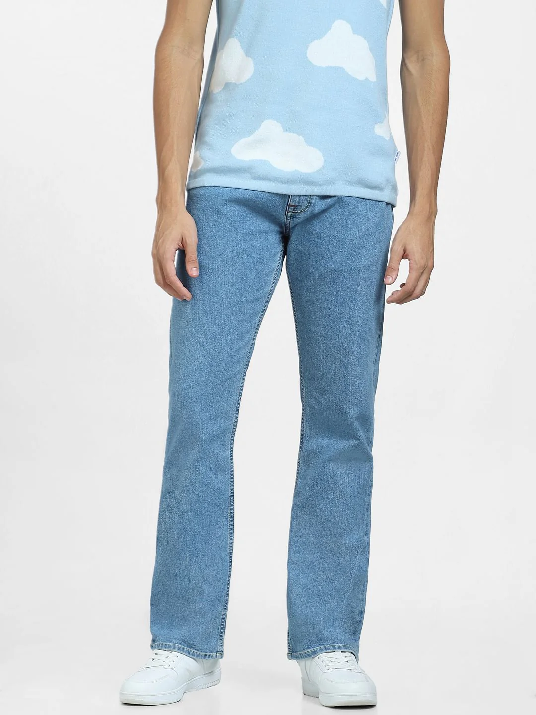Light Blue High Rise Ray Bootcut Jeans - Image 2