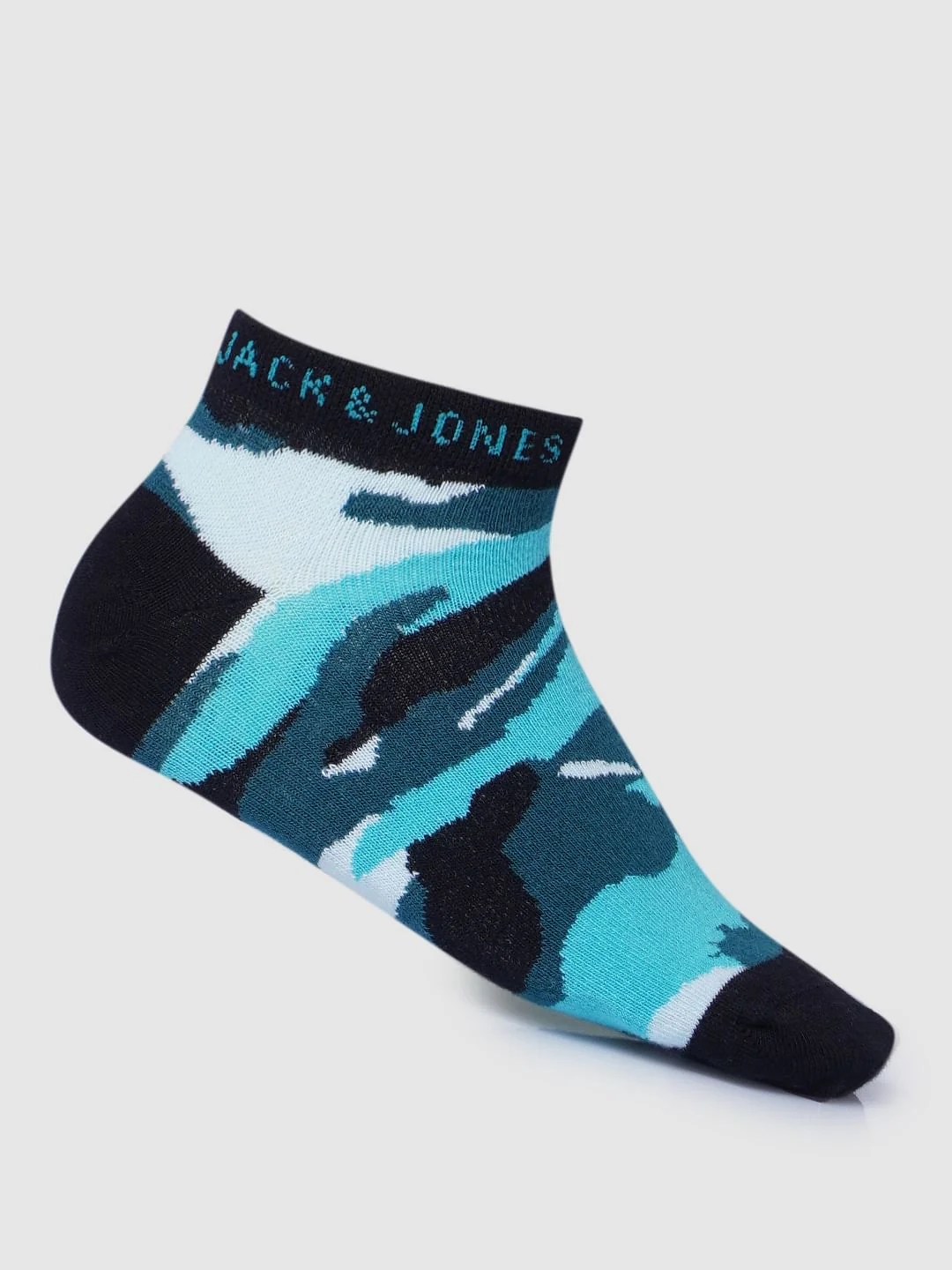 Boys Ankle Length Camo Print Socks - Pack of 3 - Image 5