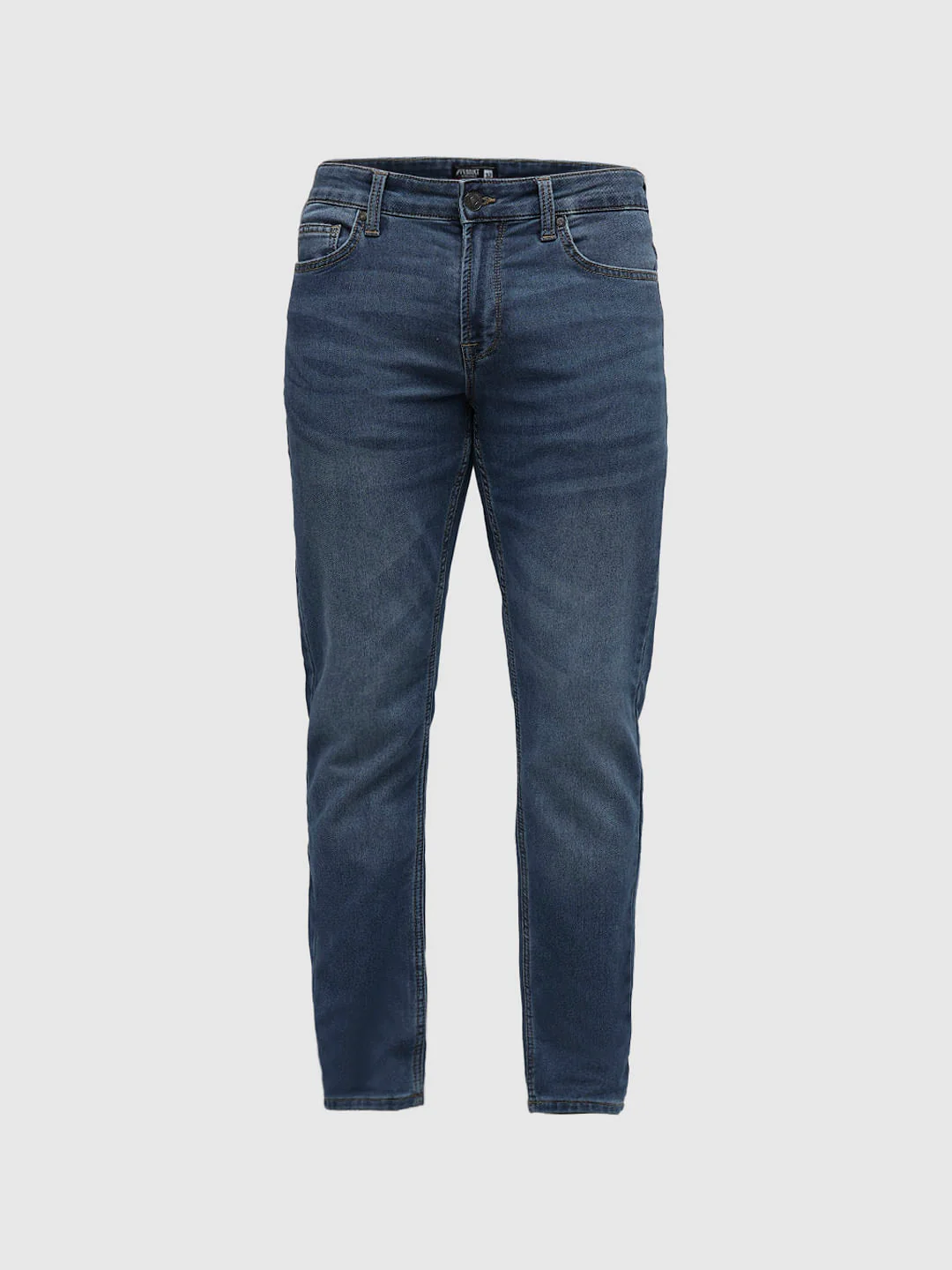 PRODUKT by JACK&JONES Dark Blue Mid Rise Slim Fit Jeans - Image 7
