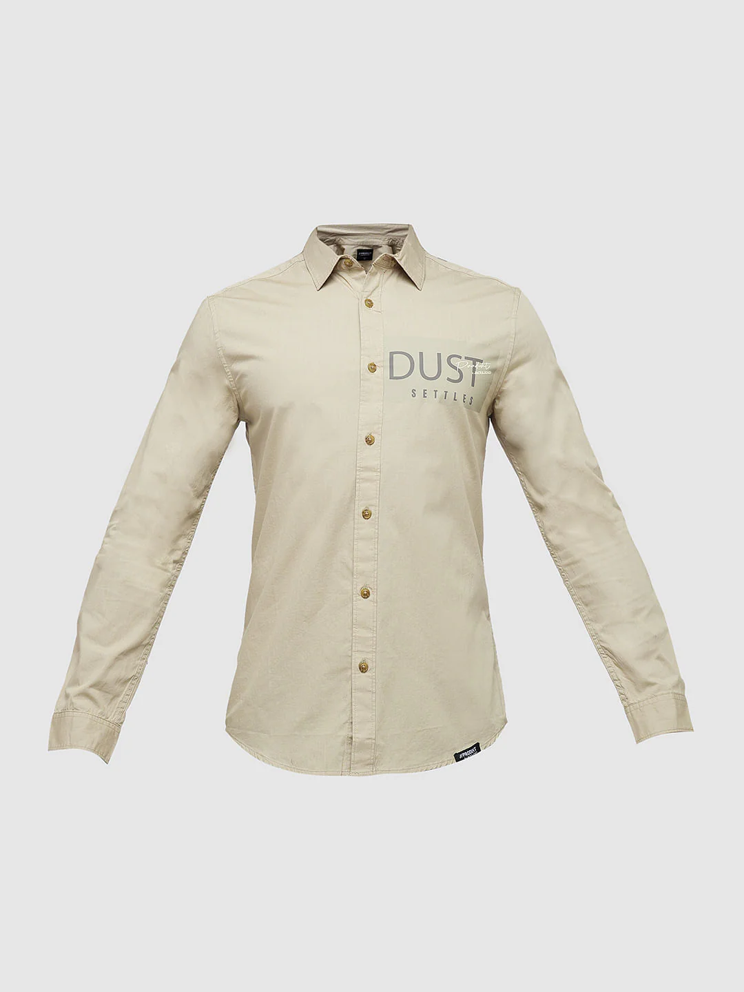PRODUKT by JACK&JONES Light Brown Full Sleeves Shirt - Image 7