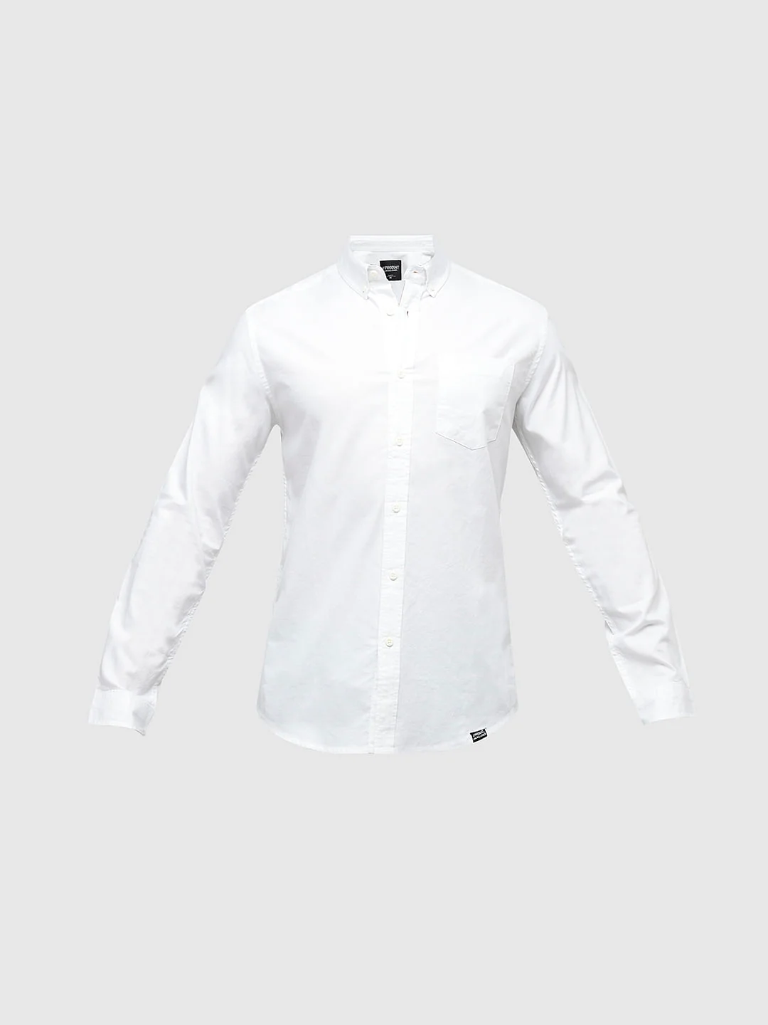 PRODUKT by JACK&JONES White Cotton Full Sleeves Shirt - Image 7