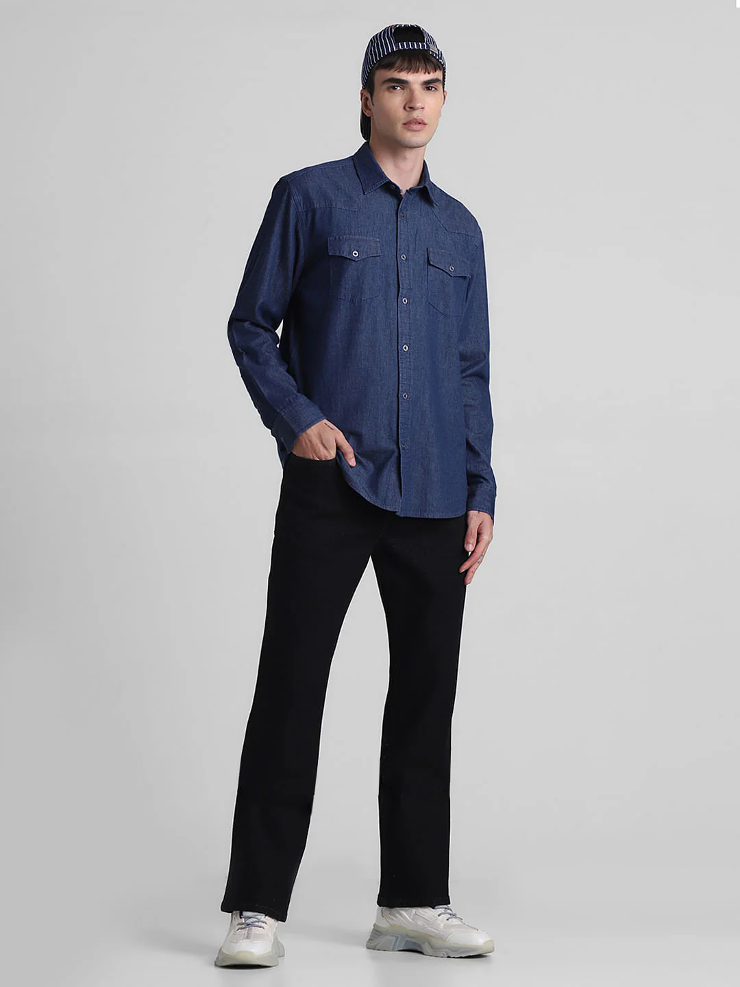 Black High Rise Ray Bootcut Fit Jeans - Image 5