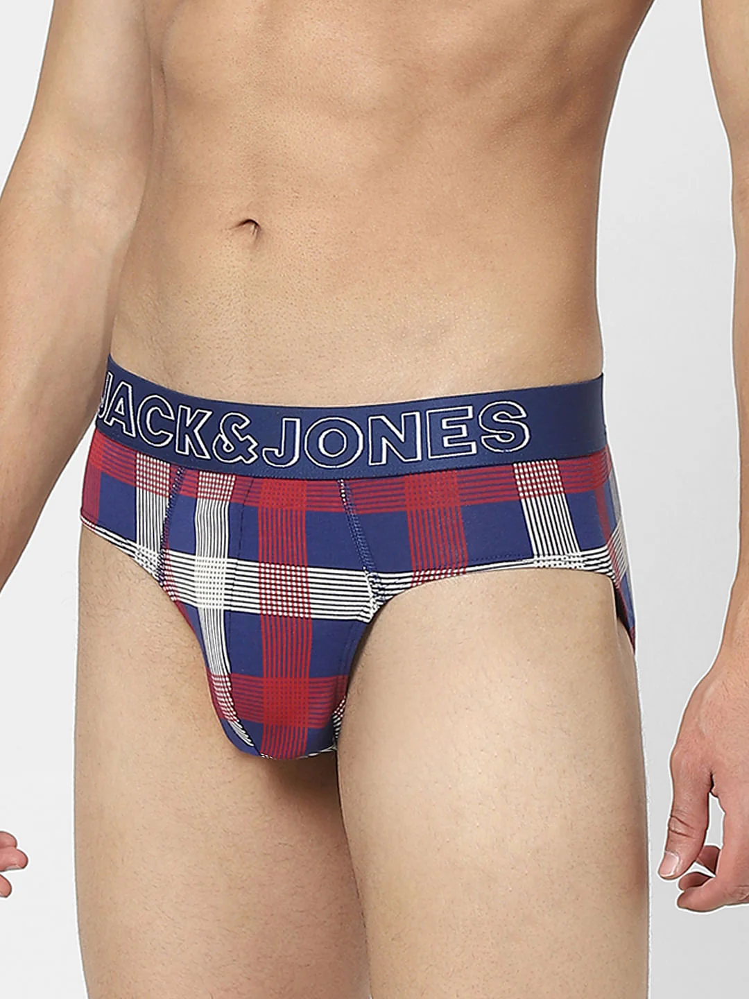 Blue & Red Checks Briefs - Image 2