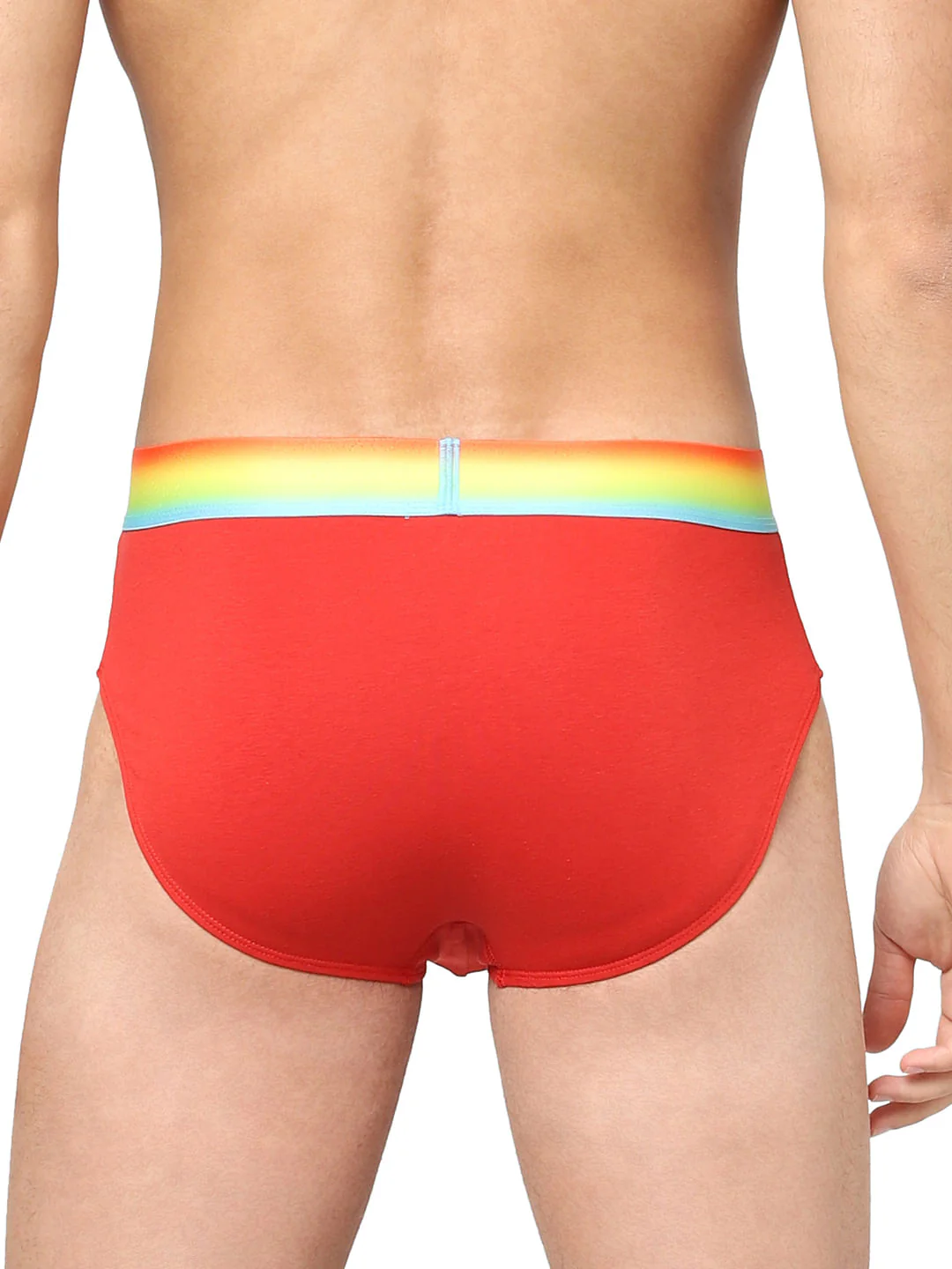 Pack Of 2 Blue & Red Briefs - Image 3