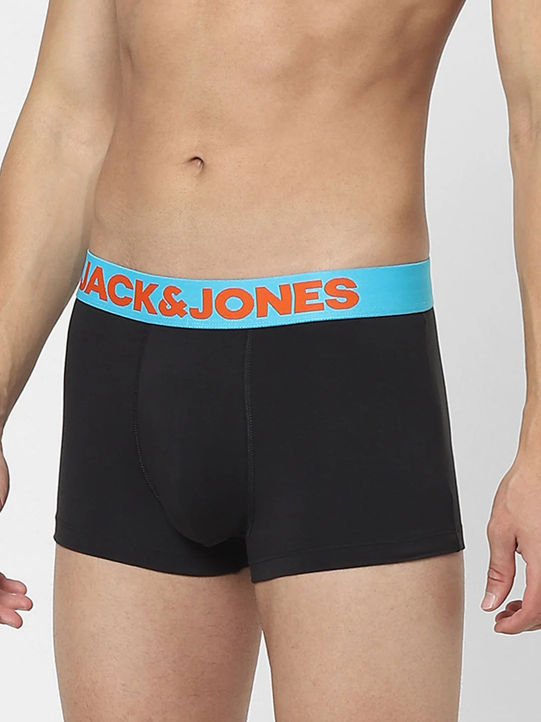 Black Logo Print Trunks - Image 2