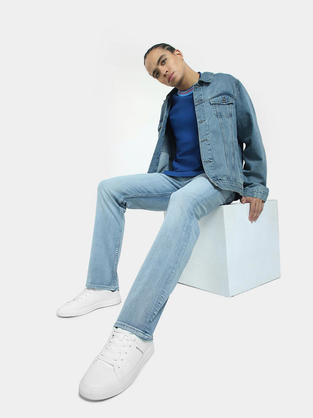 Light Blue High Rise Ray Bootcut Jeans