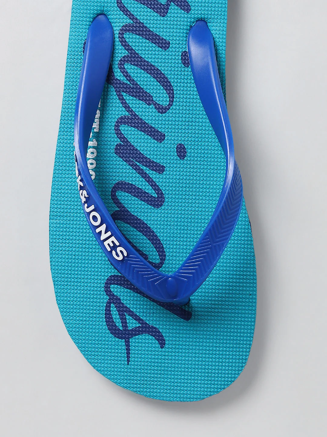 Blue Logo Print Flip Flops - Image 11