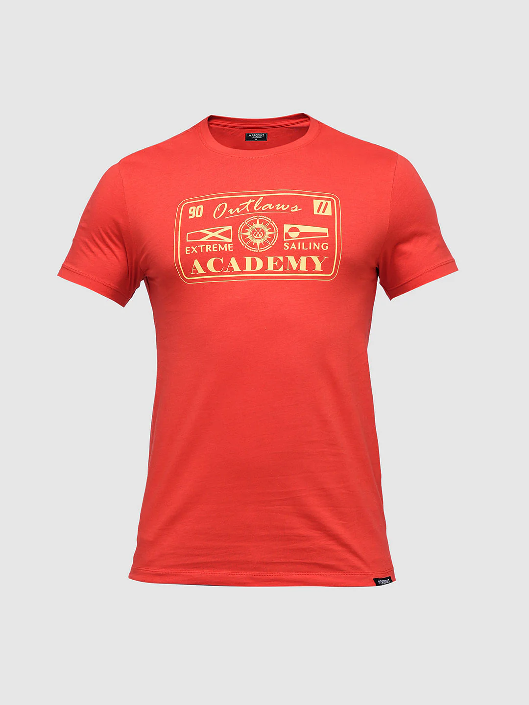 PRODUKT by JACK&JONES Red Printed Crew Neck T-shirt - Image 7