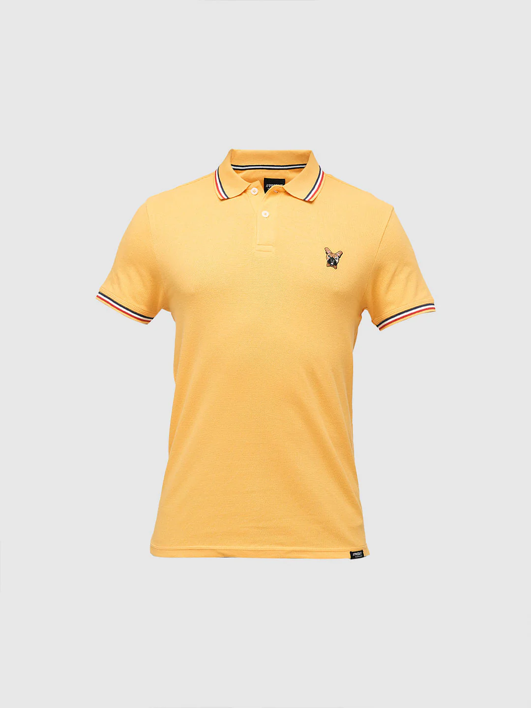 PRODUKT by JACK&JONES Yellow Contrast Tipping Polo - Image 7
