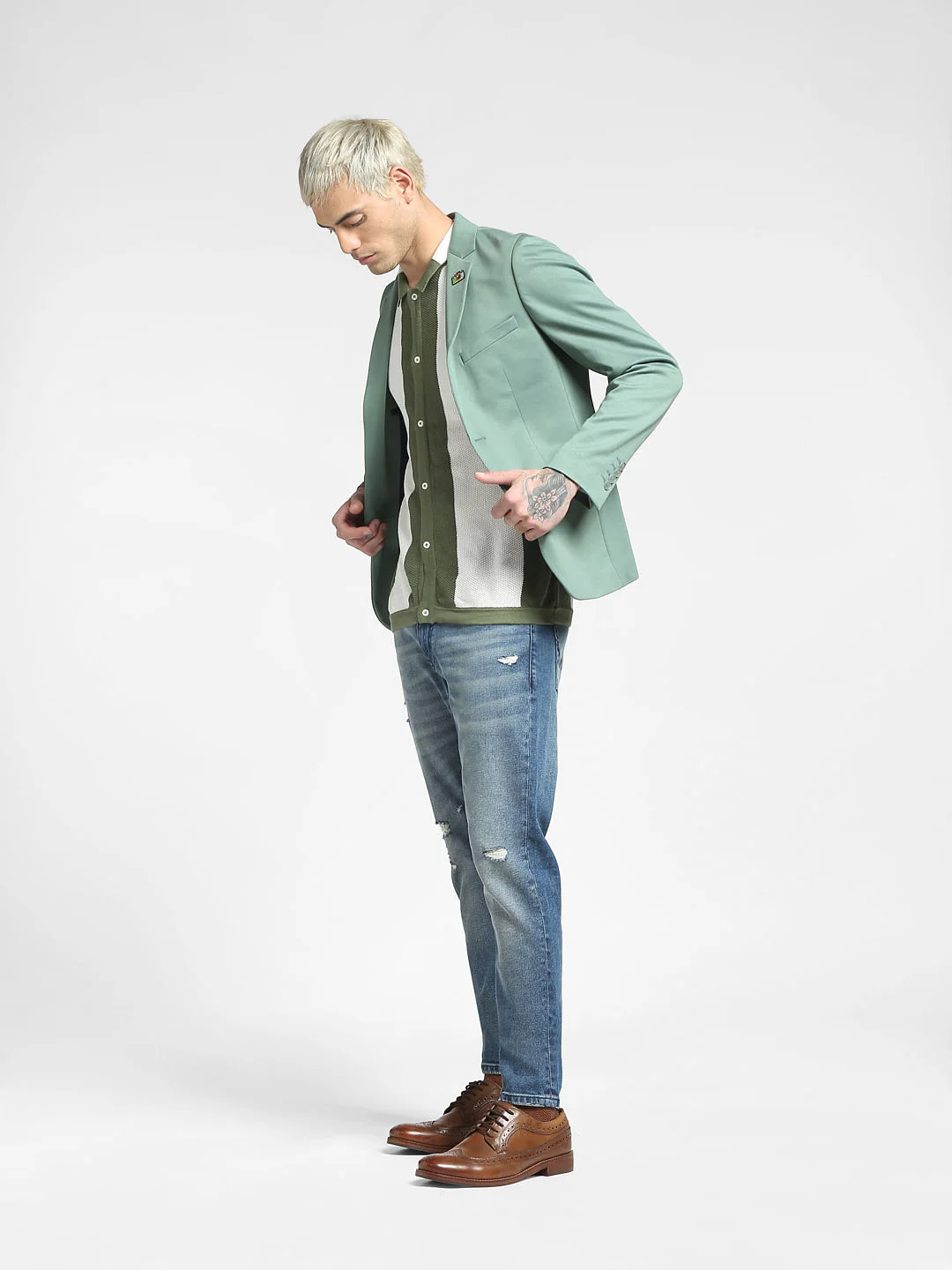 Green Formal Blazer - Image 6