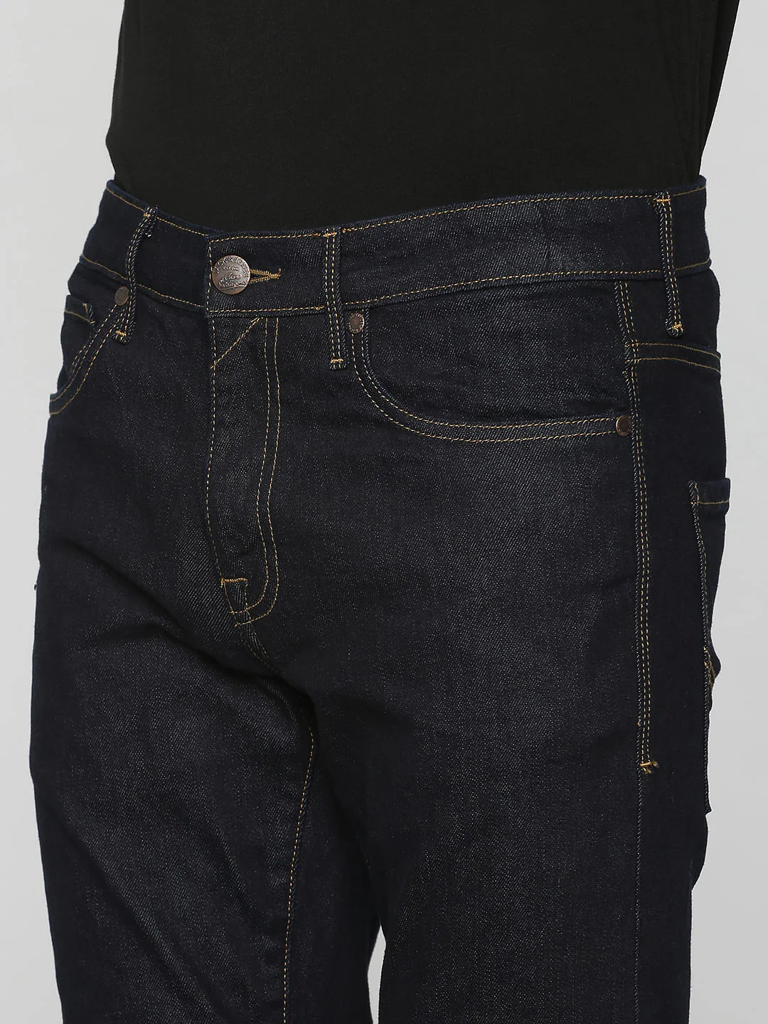 Dark Blue Glenn Low Rise Slim Fit Jeans - Image 5