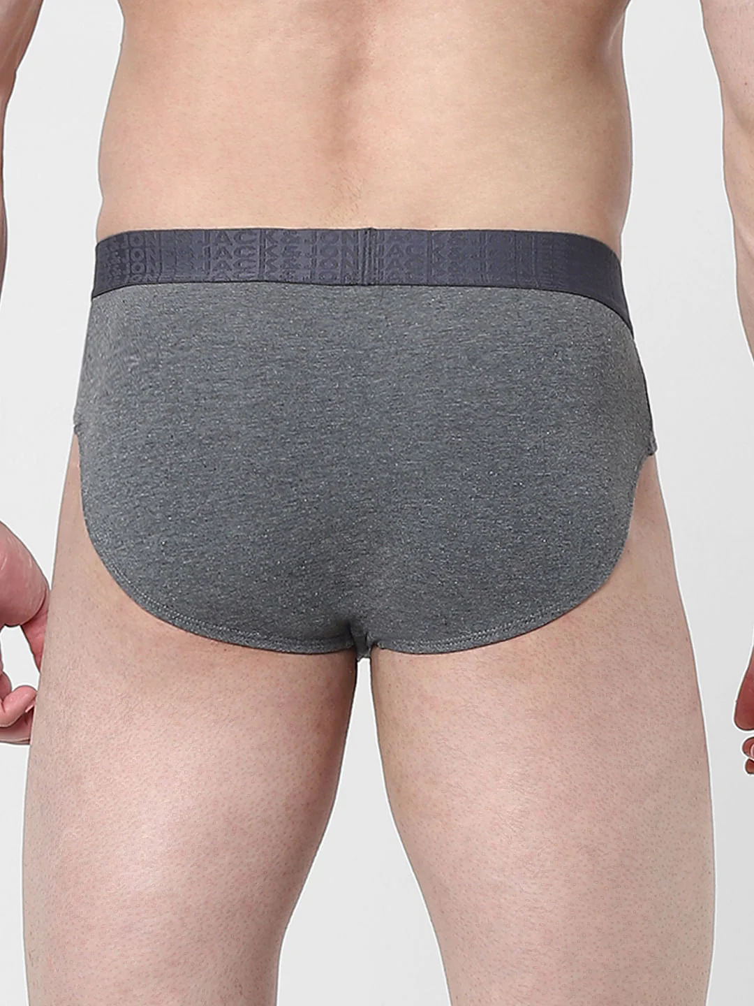 Pack of 2 Navy Blue & Grey Briefs - Image 3