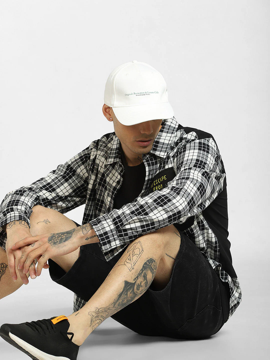 White Club Cap
