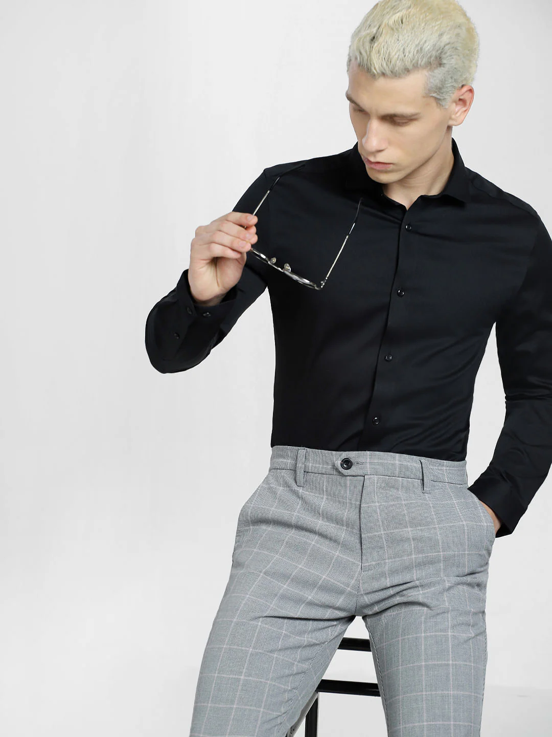 Black Full Sleeves Shirt