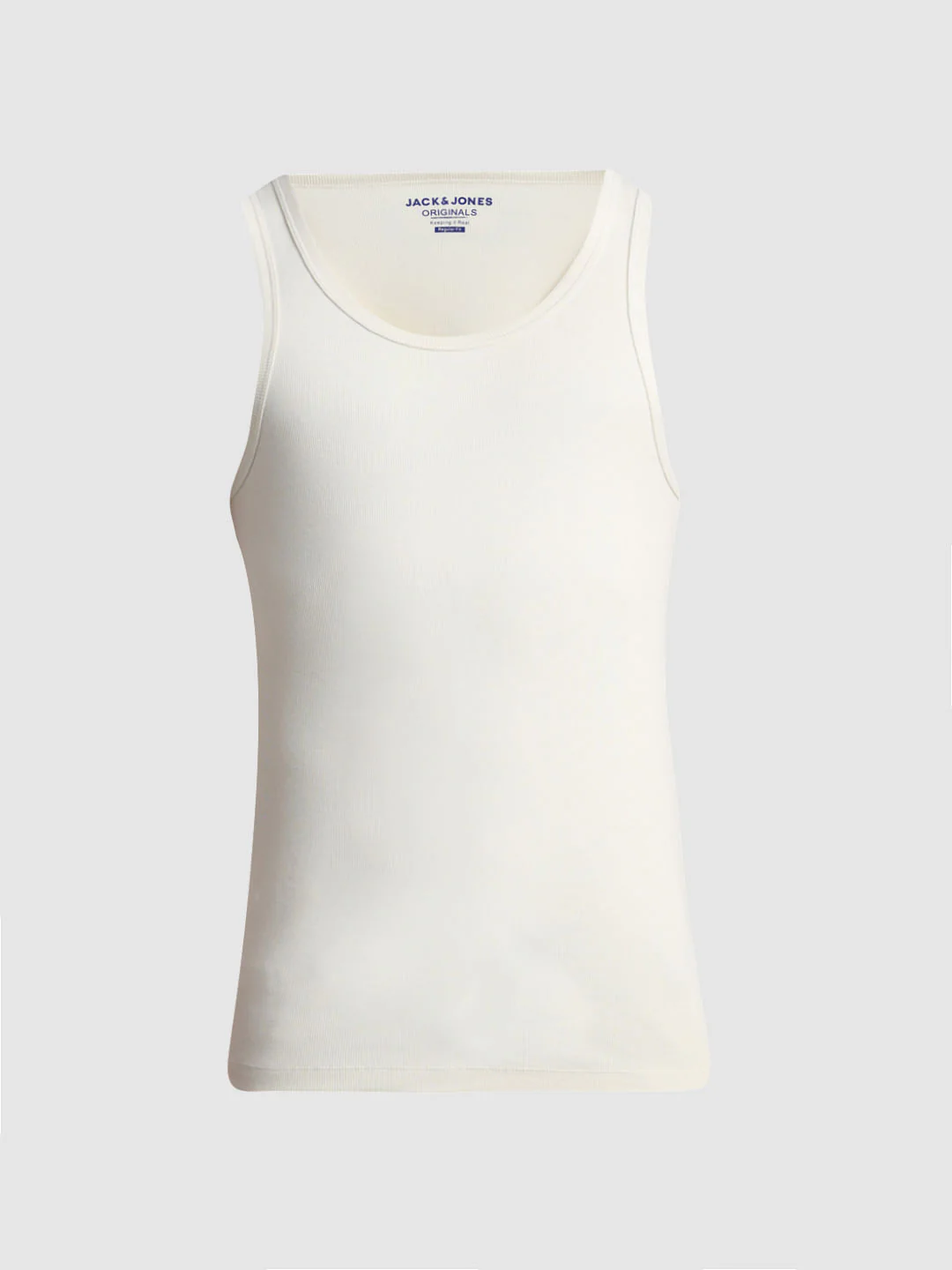 White Crew Neck Fashion Vest - Image 7