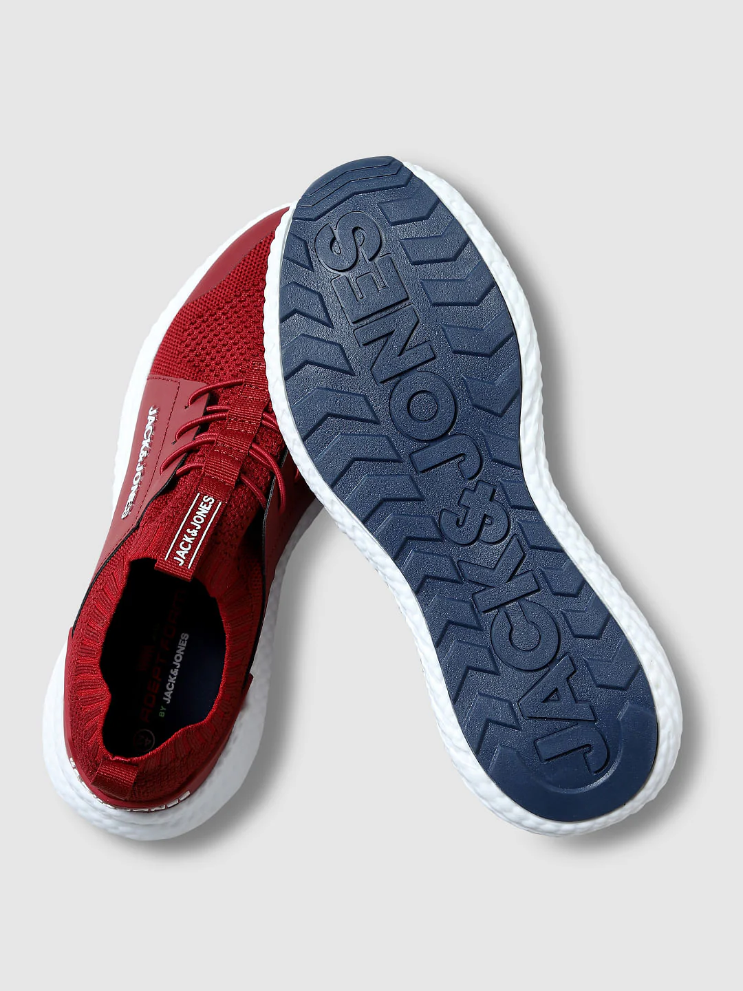Dark Red Lace-up Sneakers - Image 6