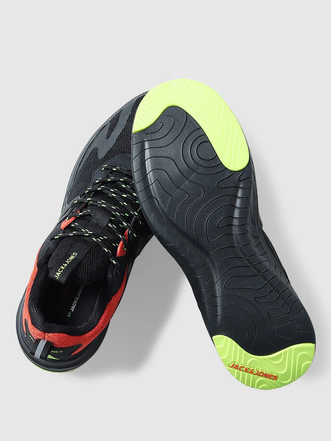 Black Flex Sole Knit Sneakers - Image 6