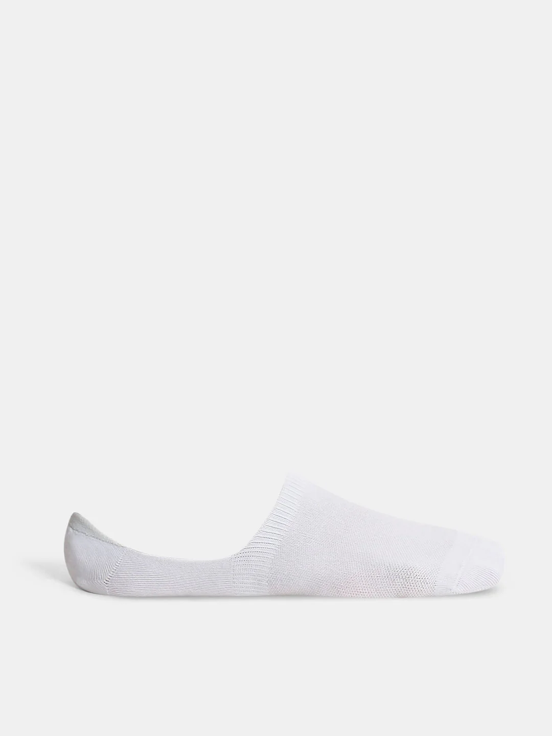 Pack of 3 White No-Show Socks - Image 4
