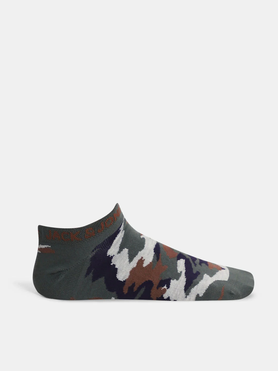 Pack of 2 Camo Print Ankle Length Socks - Image 4