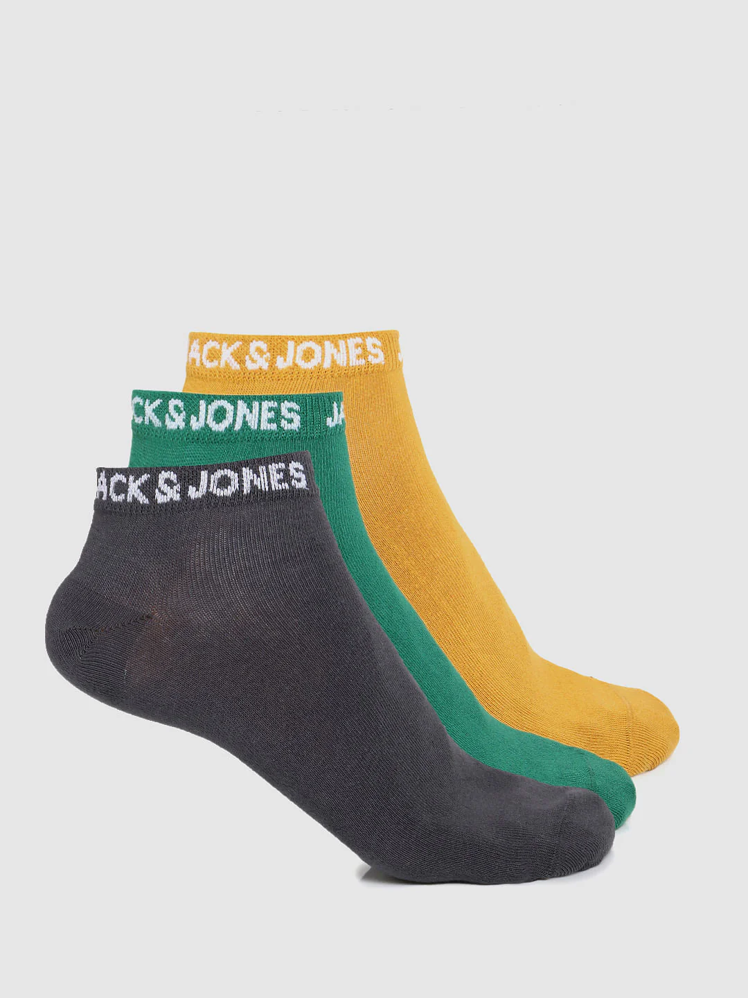 Pack of 3 Solid Mid Length Socks