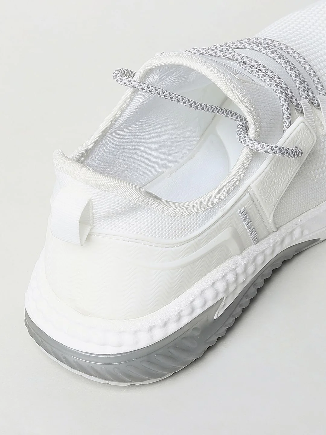 White Lace Up Sneakers - Image 13
