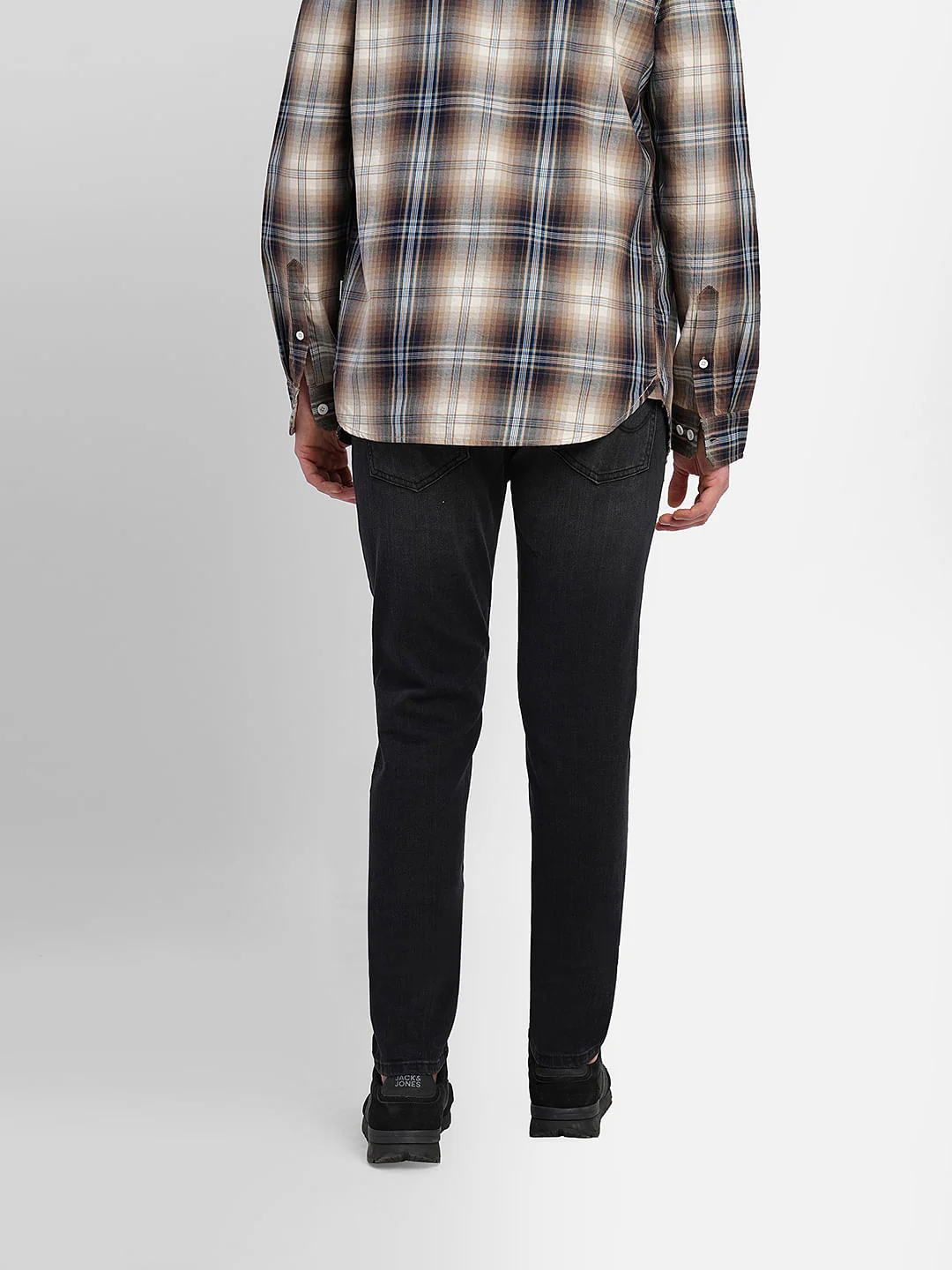 Black Low Rise Liam Super Skinny Jeans - Image 4