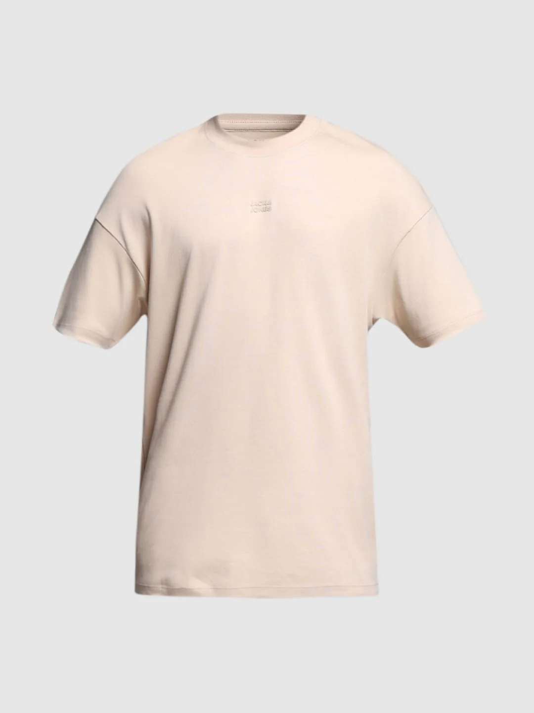 Beige Cotton Oversized T-shirt - Image 7