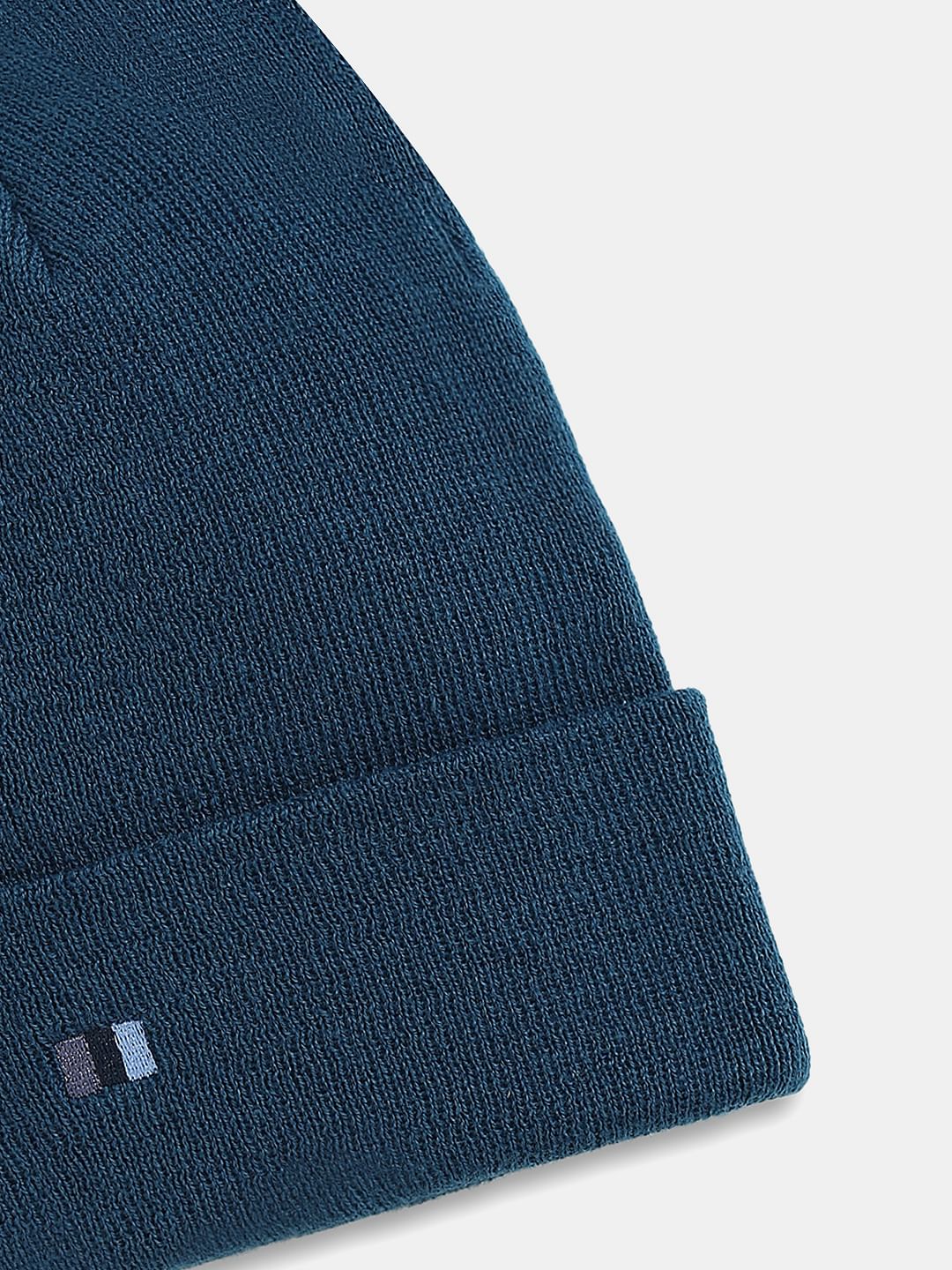 Teal Blue Beanie - Image 3