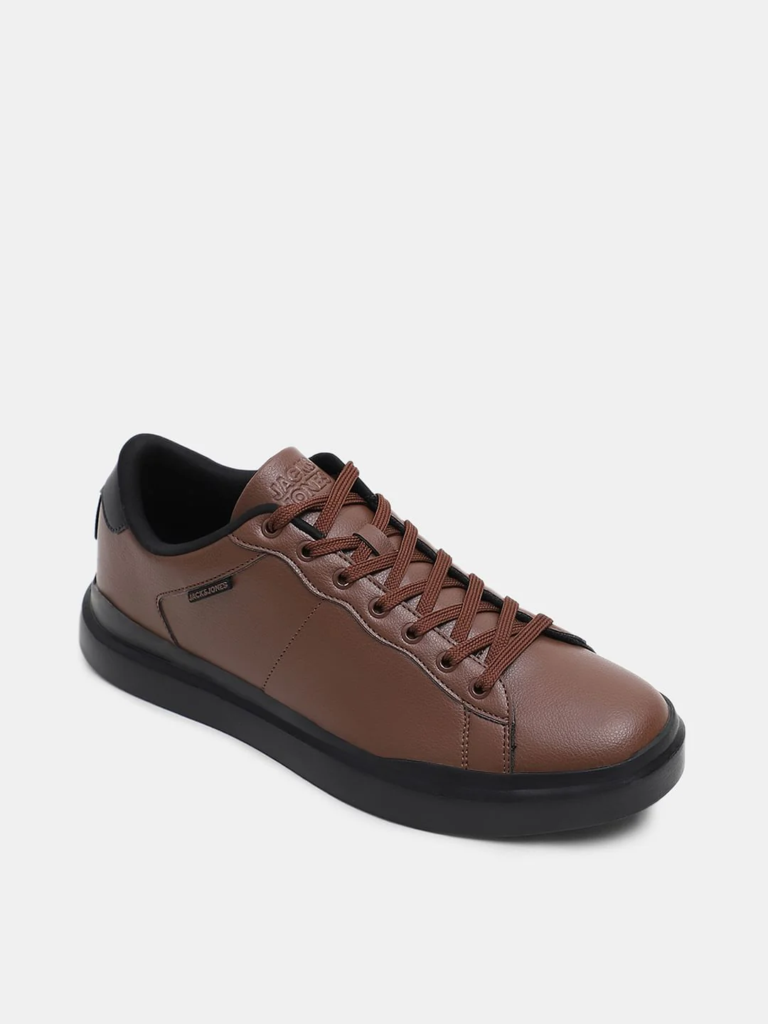 Brown Premium Lace Up Sneakers - Image 4