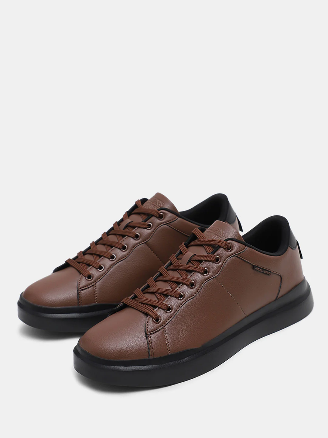 Brown Premium Lace Up Sneakers - Image 6