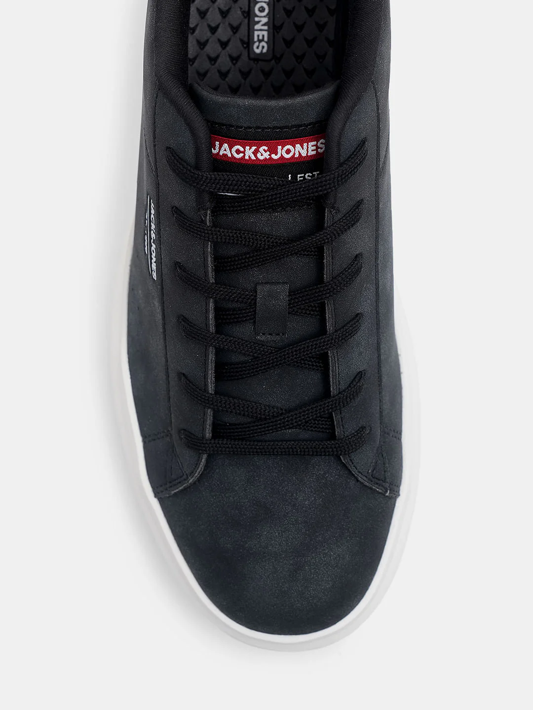 Black Vintage Lace-Up Sneakers - Image 7