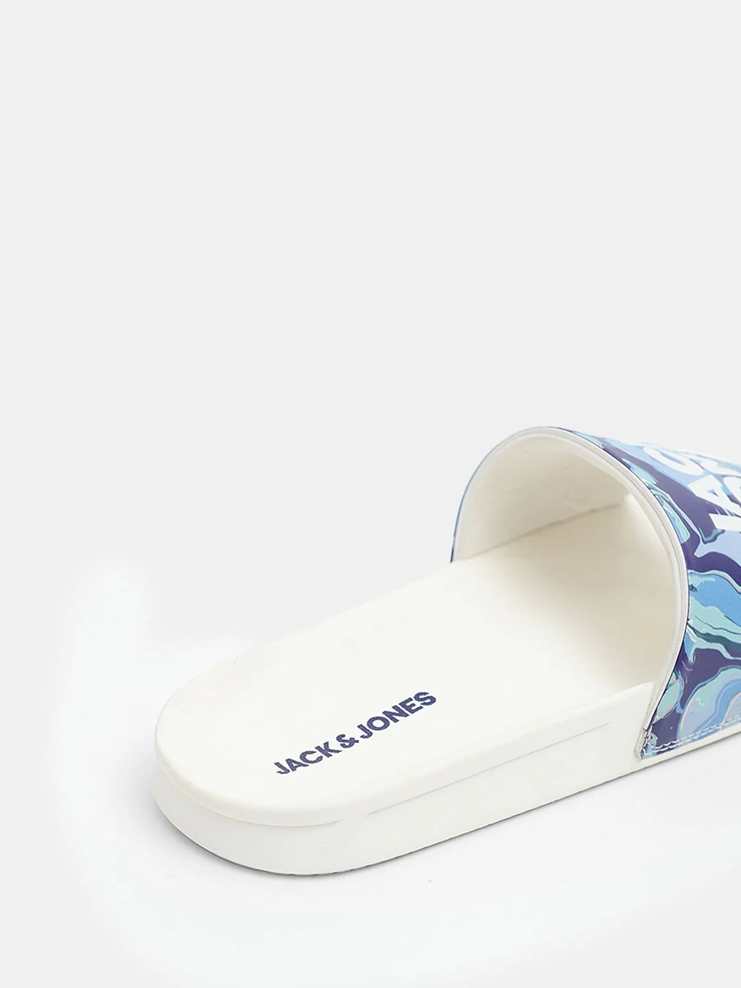 White Printed Sliders - Image 8