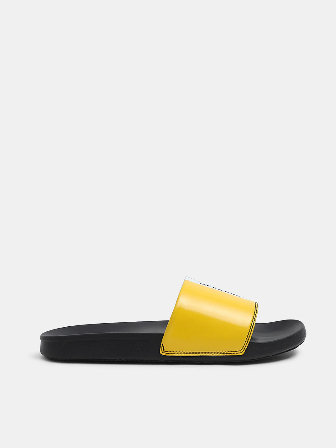 Black Colourblocked Sliders - Image 2