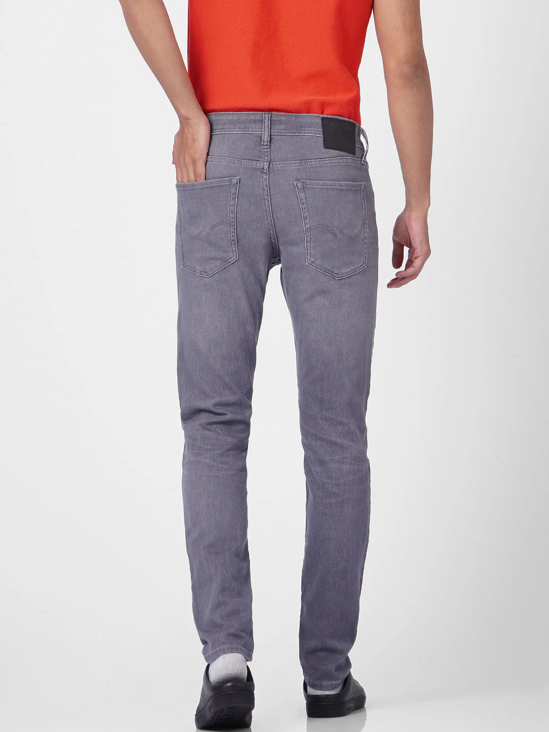 Light Blue Low Rise Glenn Slim Fit Jeans - Image 4