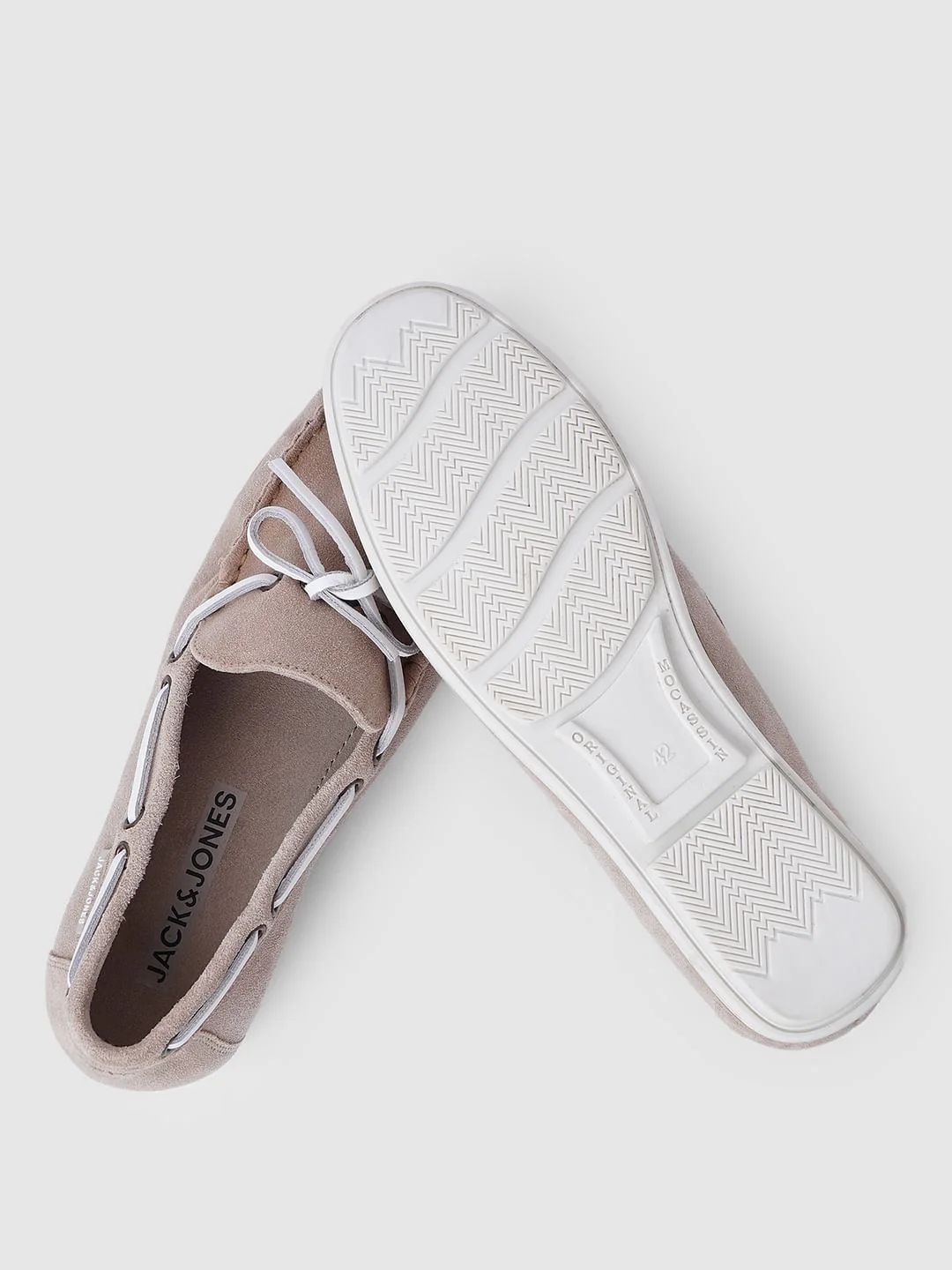 Beige Suede Loafers - Image 6