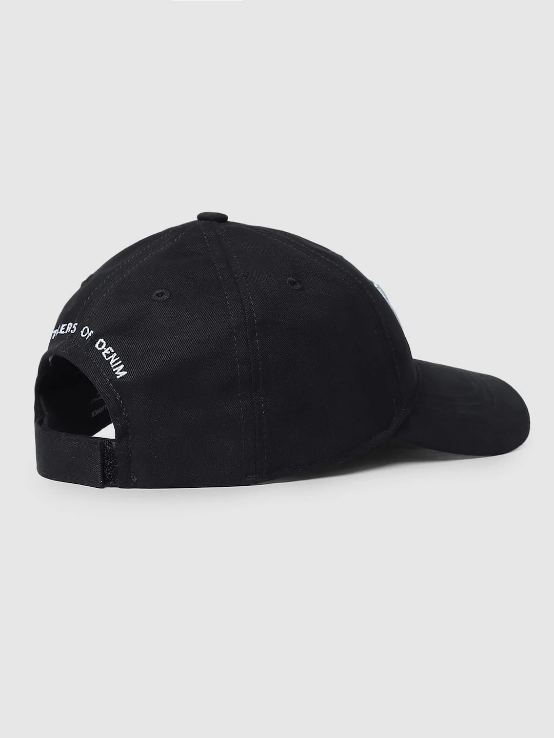 Boys Black Logo Print Baseball Cap - Image 5