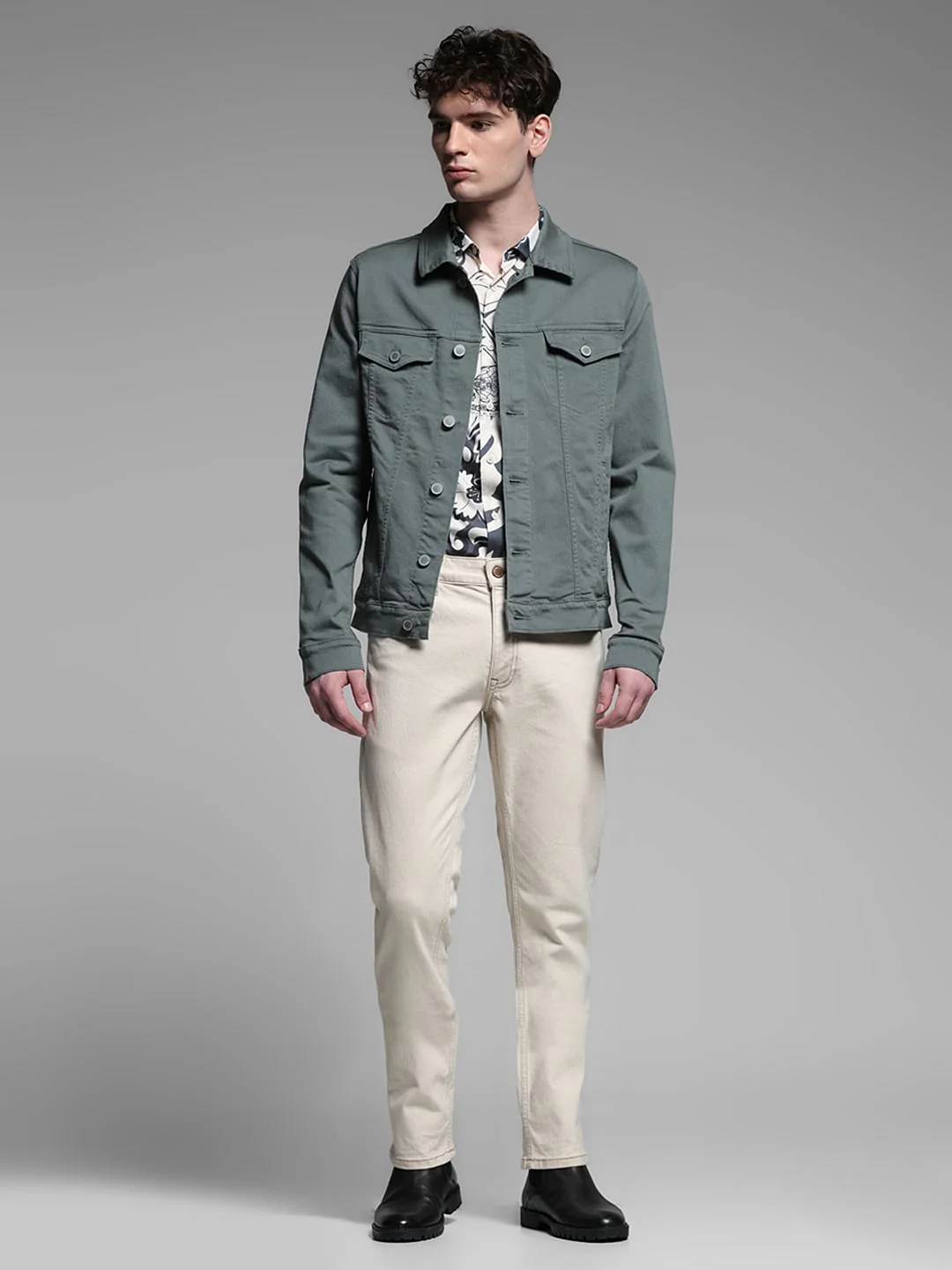 GREEN LONG SLEEVES JACKET - Image 6