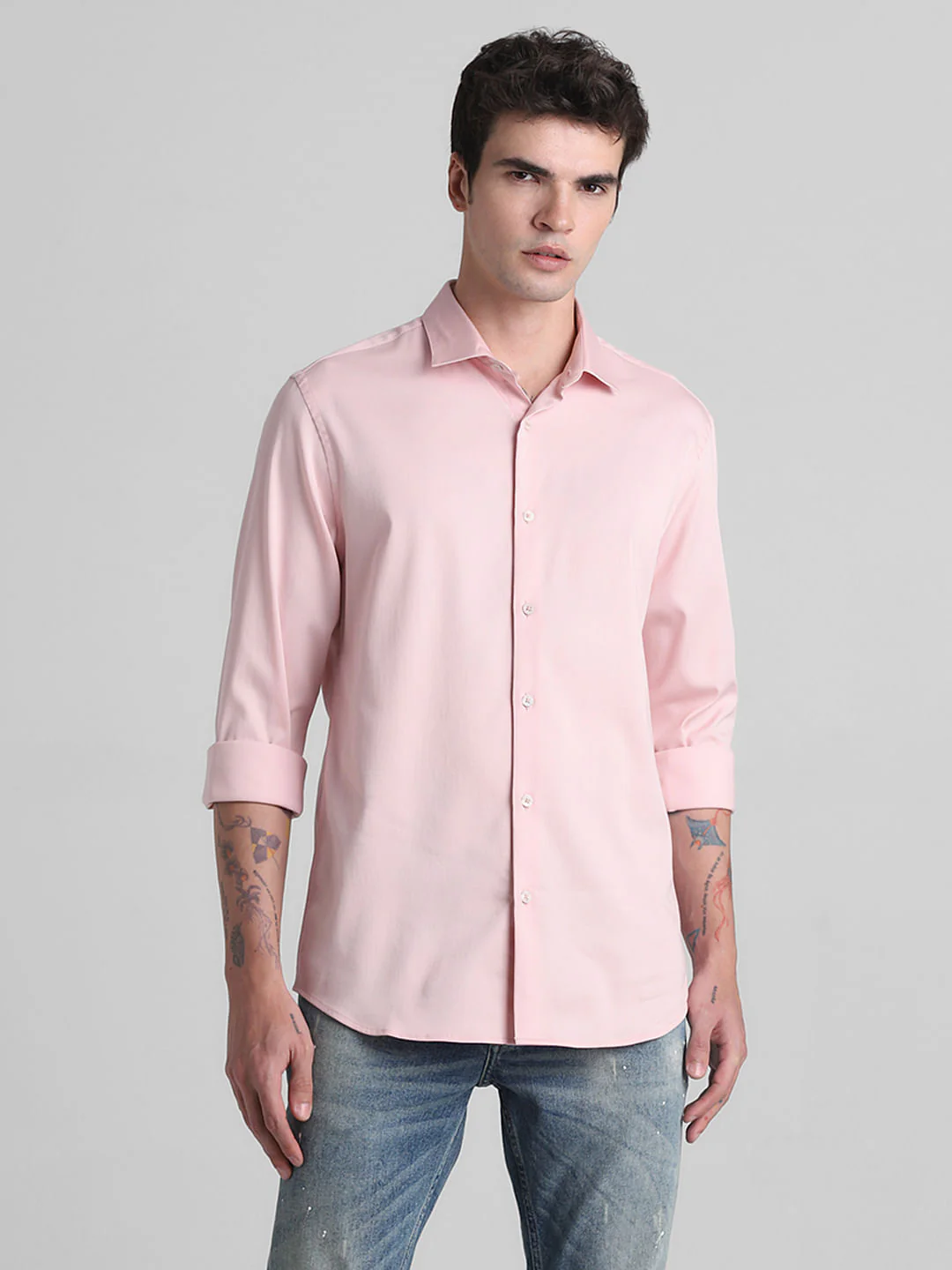 Pink Full Sleeves Shirt - Image 2