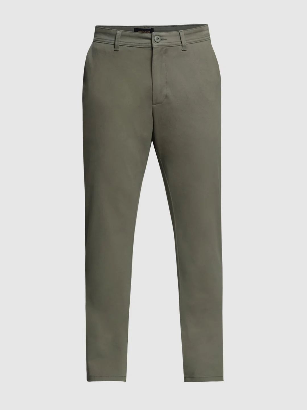 Green Mid Rise Slim Fit Pants - Image 7